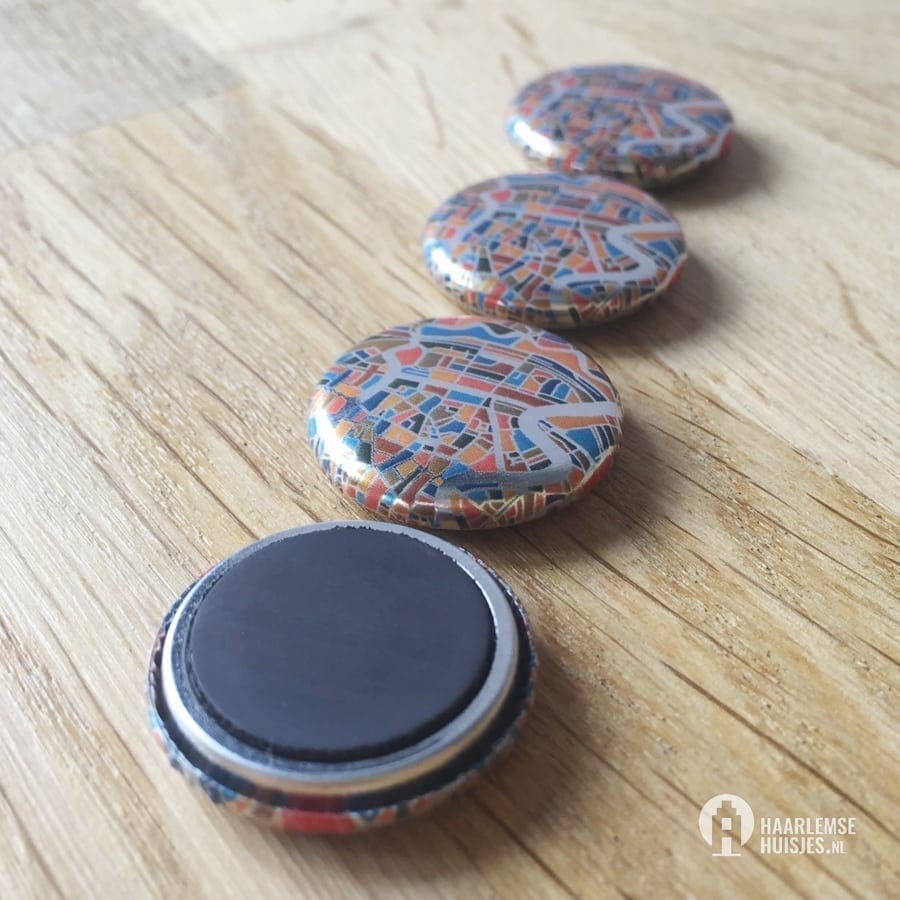 Koelkast magneten Haarlem (set van 4) — product photo